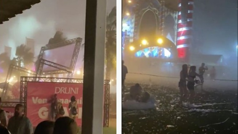 Shembet nga erërat e forta skena e festivalit të Medusës në Spanjë! Humb jetën 28-vjeçari, plagosen 20 të tjerë (VIDEO) 