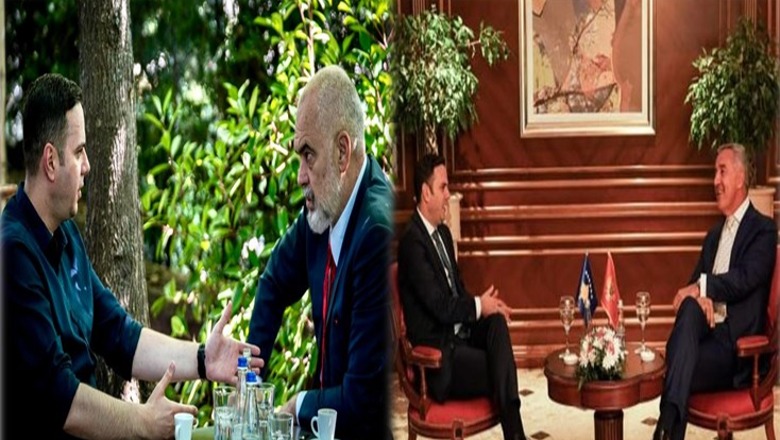 FOTOT/ Refuzoi të takonte Begajn në Kuvend, por kreu i LDK takoi Gjukanoviçin në hotel dhe Ramën në kafe