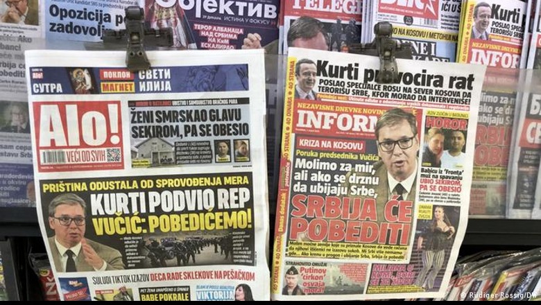 ‘Po përgatit masakra në Kosovë’, DW zbulon prapaskenat para takimit Kurti-Vuçiç në Bruksel: Mediat serbe vazhdojnë t’i hedhin benzinë zjarrit