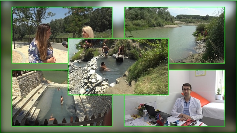 ‘Shqipëria turistike’/ Llixhat e Dimalit, atraksion i ri për turizëm shëndetësor! Mjeku: Ujërat të pasur me squfur, kanë veti kurative
