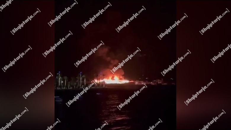 Zjarr në Qerret të Kavajës, shkak pakujdesia e pushuesve (VIDEO)