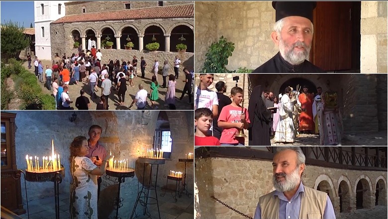 Kremtohet festa e Shën Mërisë në Manastirin e Ardenicës