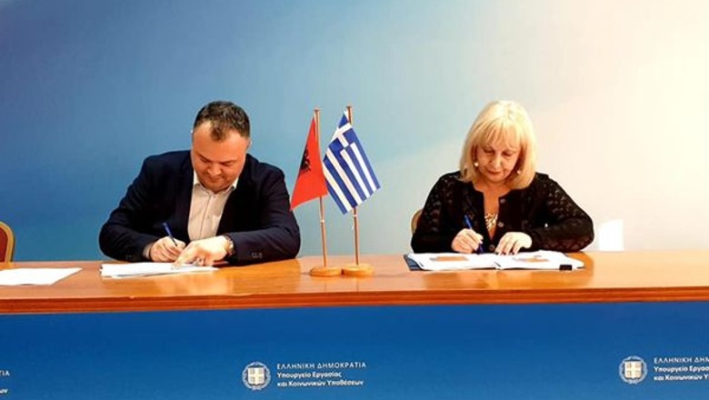 Shqipëria nis negociatat me Greqinë për njohjen e pensioneve, ministrja e Jashtme: U zhvillua me sukses mbledhja e parë
