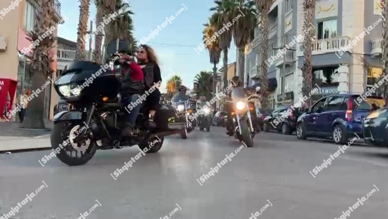 ‘Moto Fest’, Festivali me 500 motoristë 'Harley Davidson' dhe muzikë rock zbukuron mbrëmjen në Durrës (VIDEO)