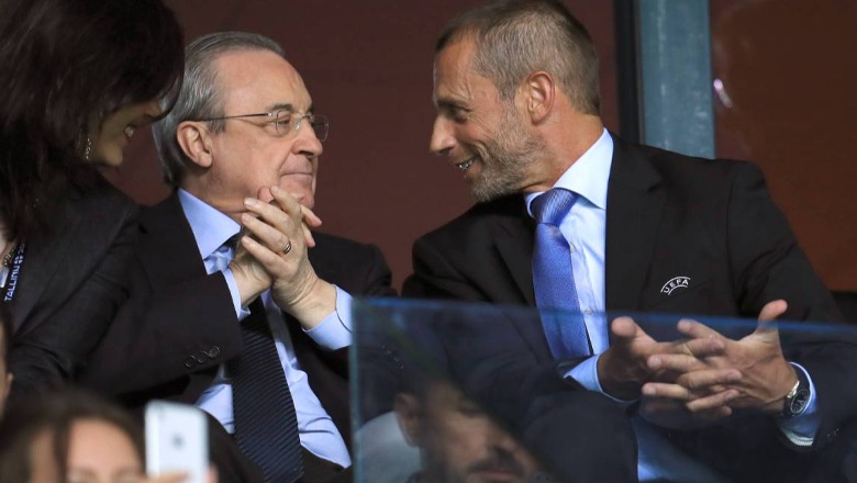 Ceferin me tone të ashpra ndaj Perez, kreu i UEFA: As mos e çojnë në mendje, rikandidoj