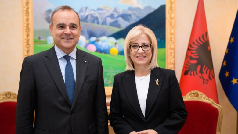 Nikolla pret Kryetarin e Prezencës së OSBE-së, me rastin e përfundimit të misionit të tij  në Shqipëri: Mirënjohje për bashkëpunimin