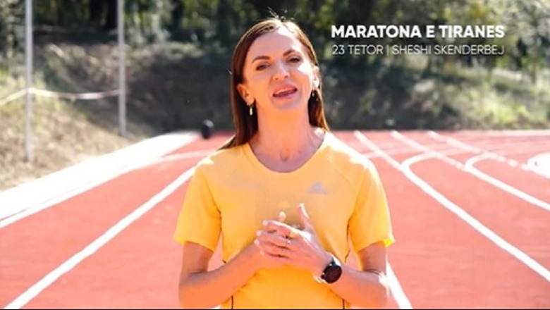 Luiza Gega konfirmon pjesëmarrjen në Maratonën e Tiranës, fton qytetarët të regjistrohen: Shihemi më 23 tetor te Sheshi 'Skënderbej'