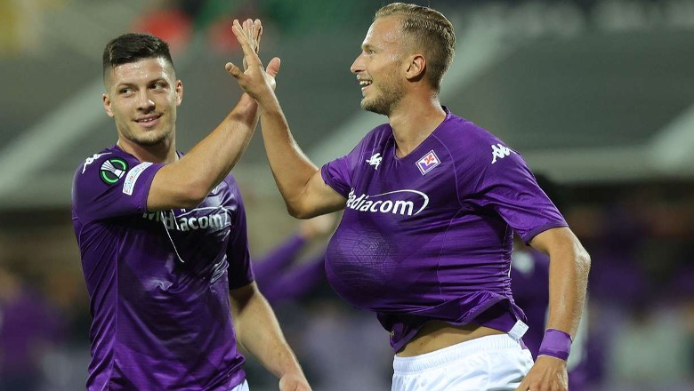 VIDEO/ 'Melodi' kualifikimi, Fiorentina shënon 5 herë në shtëpi