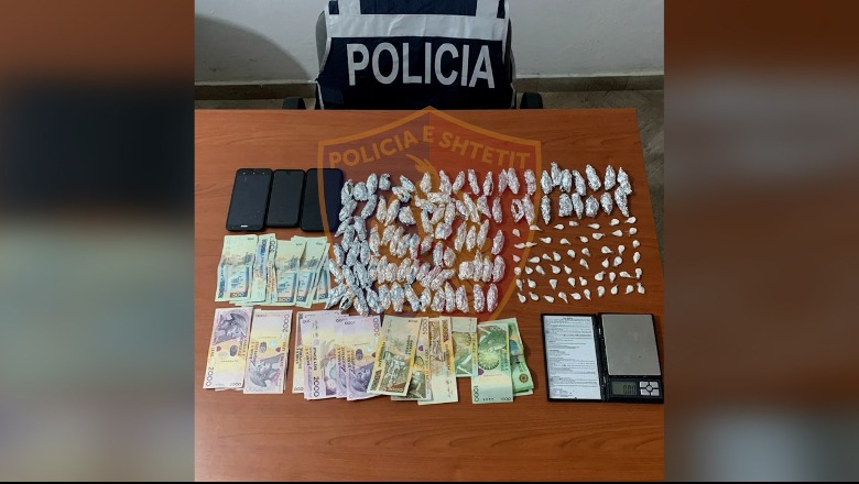 Shpërndanin kokainë dhe kanabis në zona të ndryshme të Vlorës, arrestohen 2 persona (Emrat)