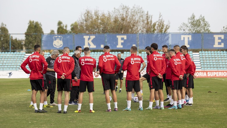 Kombëtarja kryen stërvitjen e fundit në tokën mëmë, 5 futbollistë bashkohen me ekipin në Abu Dabi