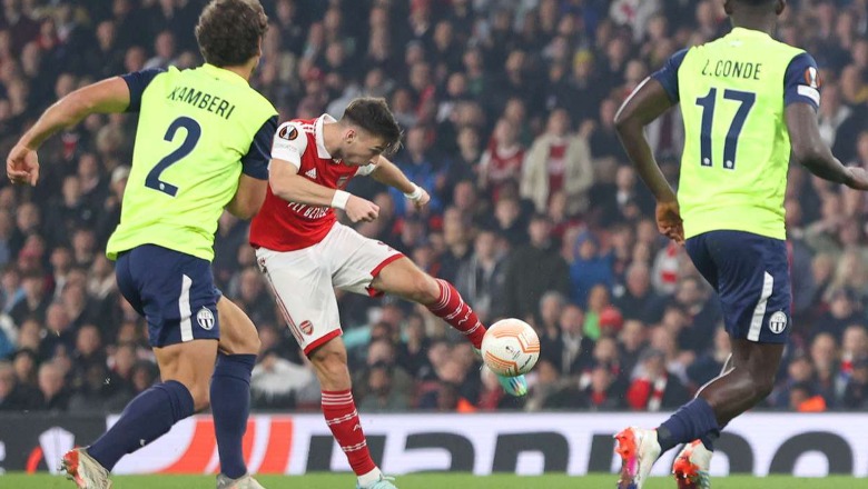 VIDEO/ Arsenal në krye të grupit, 'Topçinjtë' i falen golit të Tierney