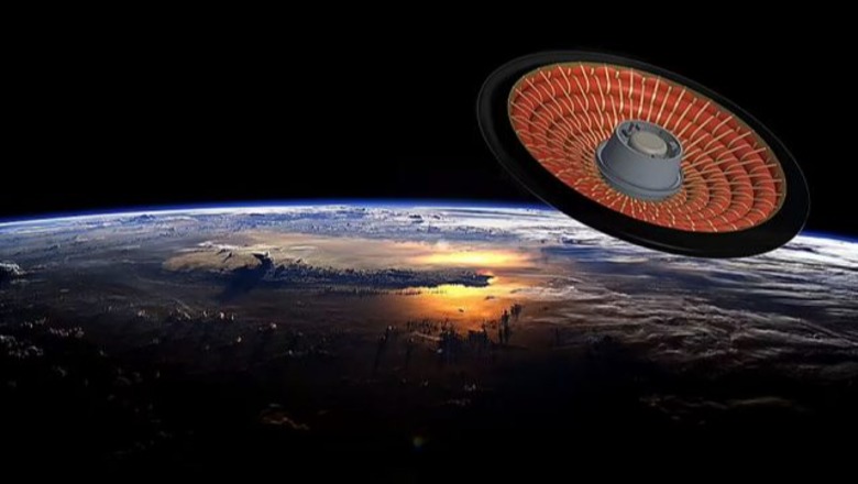FOTO/ NASA do të lëshojë një ‘disk gjigant fluturues’ në orbitë, do ndihmojë njerëzit të ulen në Mars