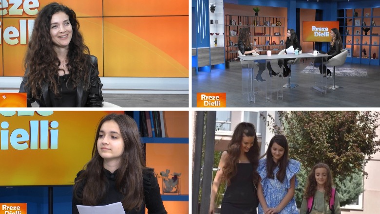 Emocione dhe lot/ Intervistohet nga e bija, Diola Dosti përballë pyetjeve pikante të vajzës 14 vjeçare 
