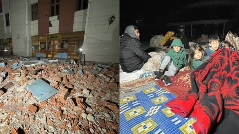 Tërmet i fuqishëm në Turqi/ Banorët në panik hidhen nga ballkoni, mbeten 50 të plagosur