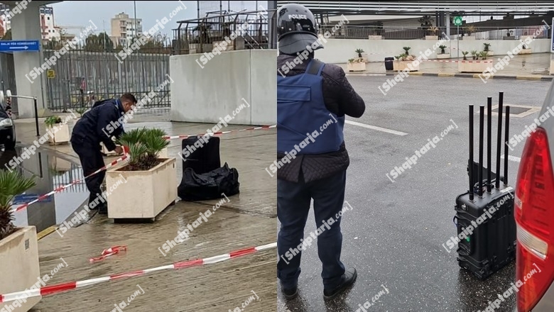 Valixhja e zezë në mes të terminalit, ‘ngre në këmbë’ policinë e Durrësit! Rezulton me raki dhe ushqime (FOTO)
