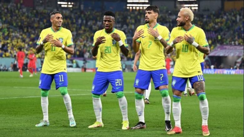 KATAR 2022/ Samba dhe 5 gola në Doha, Brazili 'poker' Koresë së Jugut! 'Selecao' gjen Kroacinë në çerekfinale (VIDEO)