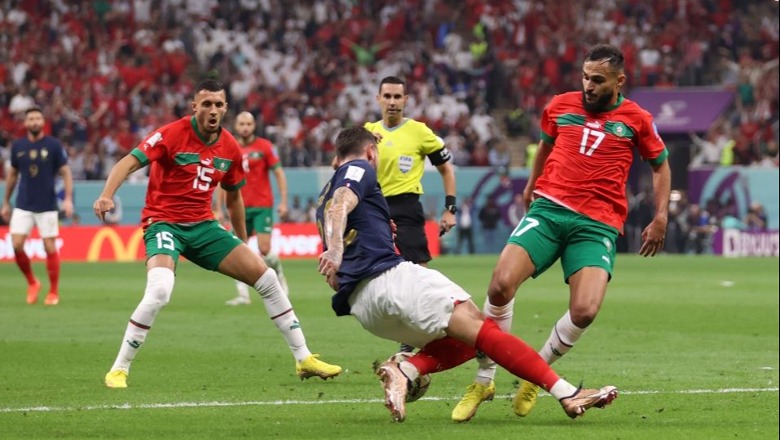 Federata Marokene e Futbollit ankesë zyrtare në FIFA: Arbitri na mohoi dy penallti në gjysmëfinalen kundër Francës