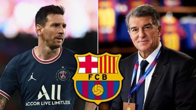 Laporta flet hapur mbi mundësinë e rikthimit të Messit tek Barcelona