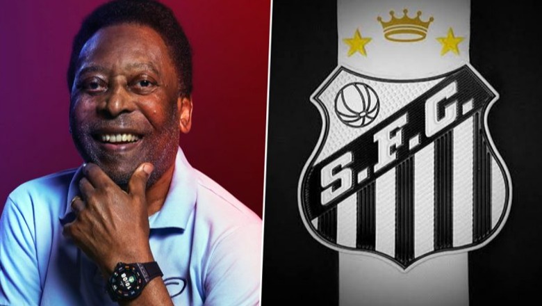 Pele në gjendje të rëndë, Santos ndryshon zyrtarisht emblemën