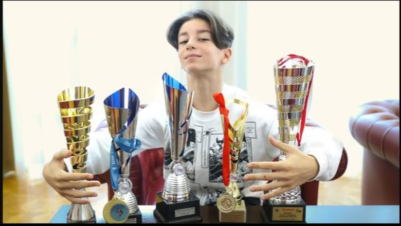 Shqiptari 13-vjeçar, kampion bote në vallëzimin modern