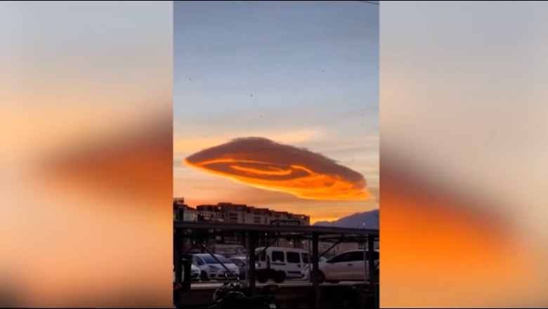 ‘Ajo është një UFO’, fenomeni i veçantë atmosferik në Turqi që mahniti banorët