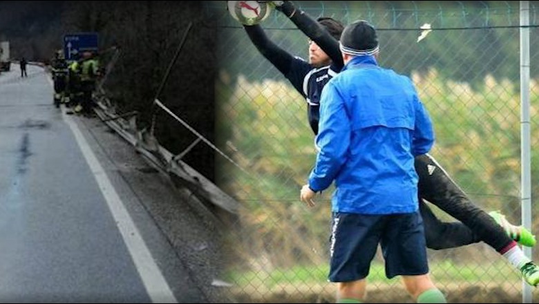 Aksident i rëndë në Itali! Po lëvizte me kamion, futbollisti shqiptar përplaset me barrierat anësore të rrugës dhe bie në përrua, humb jetën