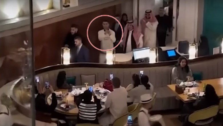 VIDEO/ Cristiano Ronaldo bën reagimin e papritur në restorantin luksoz në Arabinë Saudite