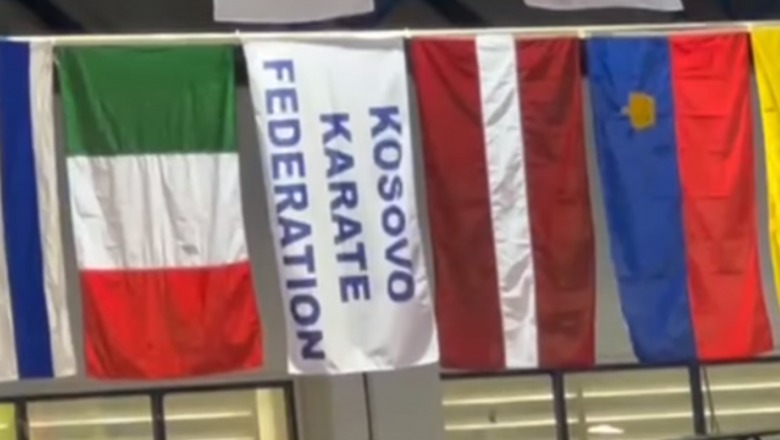 Qipro nuk e lejon Kosovën të garojë me simbolet shtetërore në kampionatin e karatesë (VIDEO)