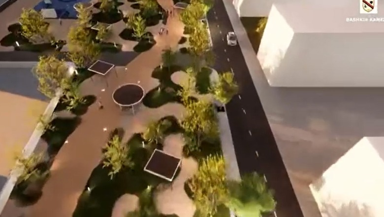 Rama ndan video nga projekti 3D: Pedonale e re në zonën e Valiasit, Kamza e Rilindur