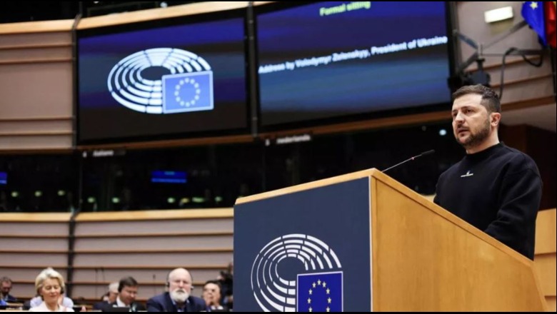 Zelensky në Bruksel: Ukraina do fitojë luftën kundër Rusisë dhe së shpejti do të jetë pjesë e Bashkimit Europian