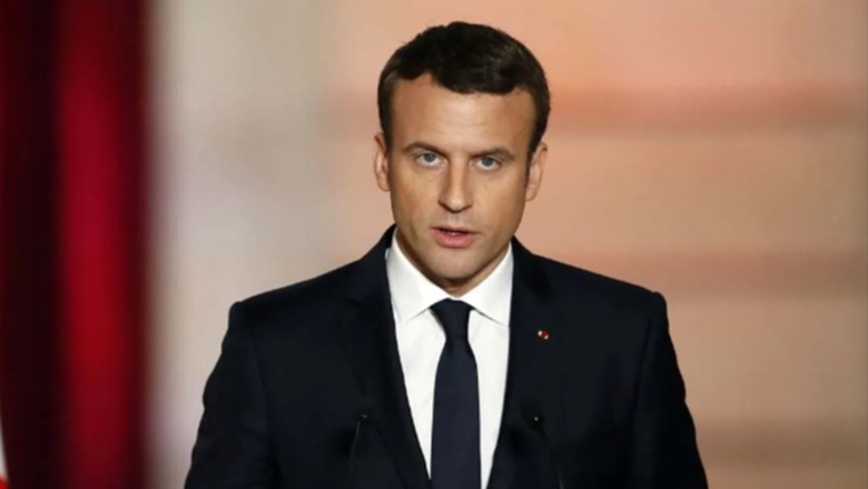 Macron: Franca në solidaritet të plotë me Kievin, urojmë paqe dhe fitore