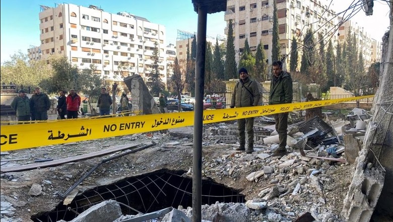 Izraeli bombardon kryeqytetin sirian, godasin një ndërtesë në qendër të Damaskut, pesë të vdekur