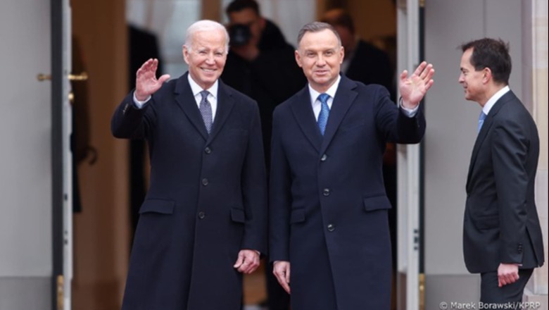 Biden takohet me presidentin e Polonisë, riktheson mbështetjen për Ukrainën