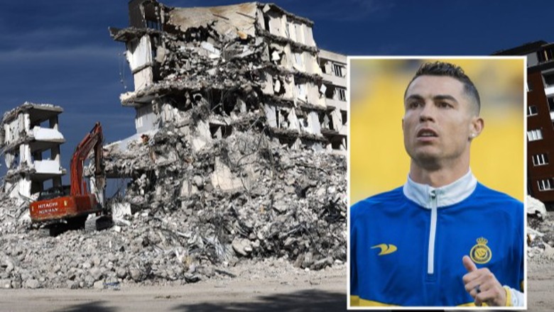 Një avion me ndihma, Cristiano Ronaldo prek me gjestin për Turqinë dhe Sirinë