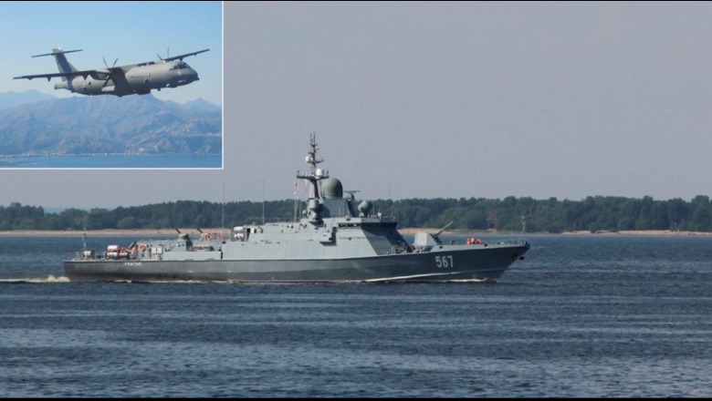 Dy anije ruse pranë brigjeve të Shqipërisë, Italia ngre në fluturim avionët ‘P-72’! Mediat italiane: Manovra të flotës së Putinit në detin ‘Mesdhe’ 