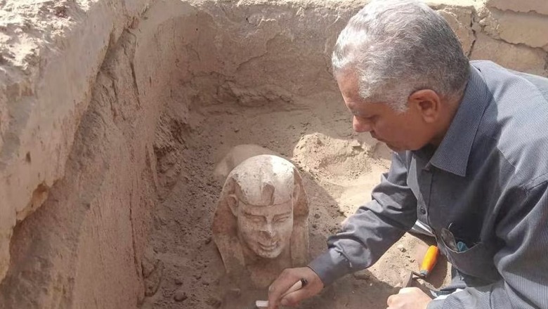 Arkeologët në Egjipt zbulojnë statujë të periudhës romake, një Sfinks i kushtuar perandorit Klaudius