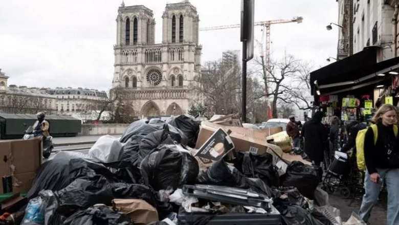 Revolucion ‘me erë të rëndë’, francezët vijojnë grevat edhe pas miratimit të reformës së pensioneve! Mbeturinat 'pushtojnë' qytetin