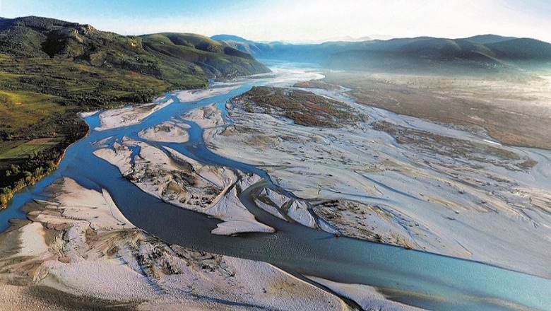 'Ari i hidrocentraleve', si iu dha fund digave te Parku Kombëtar i lumit të fundit të egër në Evropë! Një eskavator në anë, simbol i luftës që Vjosa fitoi