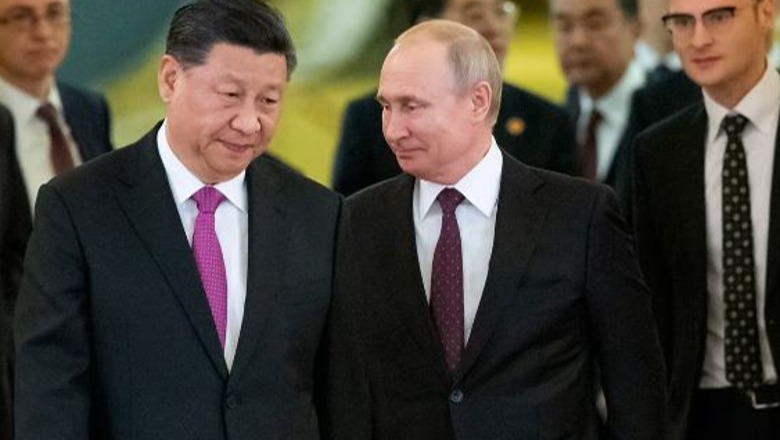 Putin përshëndet 'mikun e mirë të vjetër' Xi Jinping përpara takimit të parë në Moskë që nga pushtimi i Ukrainës