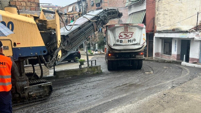 Tiranë/ Nis puna për rikonstruksionin e rrugës ‘Njazi Meka’