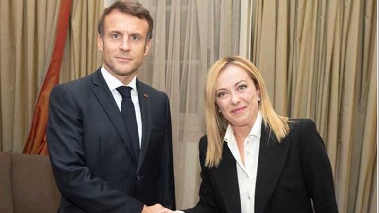 Meloni dhe Macron takohen sot në Paris! Diskutojnë mbi çështjet evropiane dhe mbështetjen e përbashkët për Ukrainën