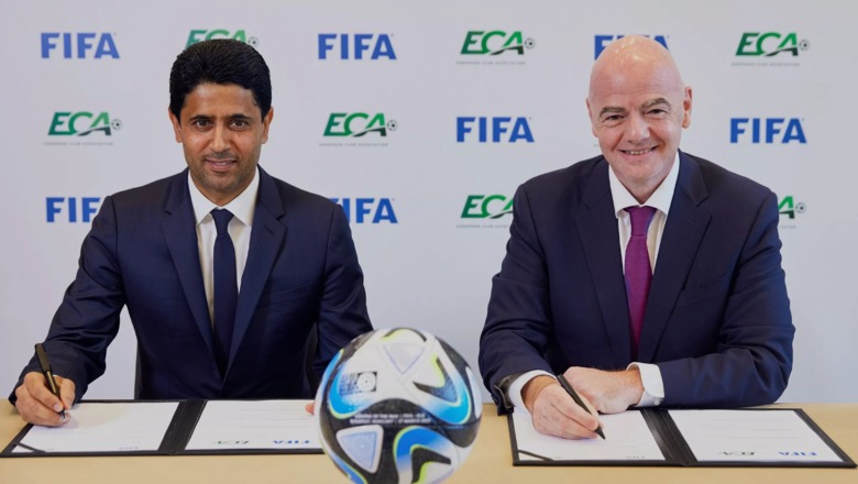 Marrëveshje deri në 2030 për futbollin, Infantino dhe Al-Khelaifi firmosin bashkëpunimin FIFA - ECA