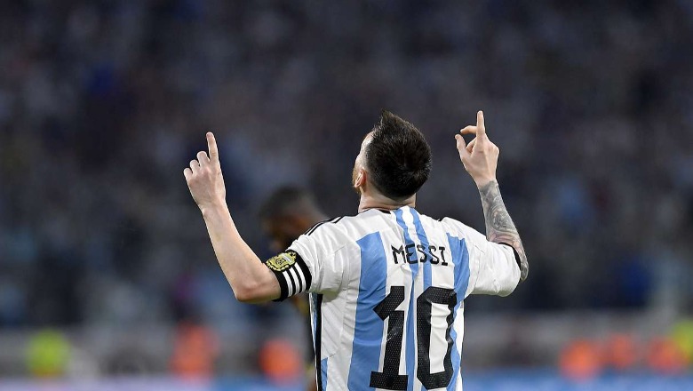 Lionel Messi tripletë për 17 minuta, Argjentina argëtohet dhe fiton me 7 gola (VIDEO)