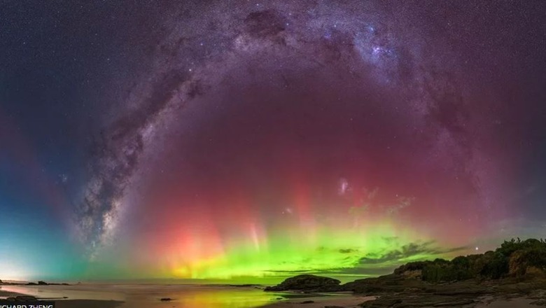 Pamjet në Zelandën e Re mahnitin botën, spektakël dritash në qiej