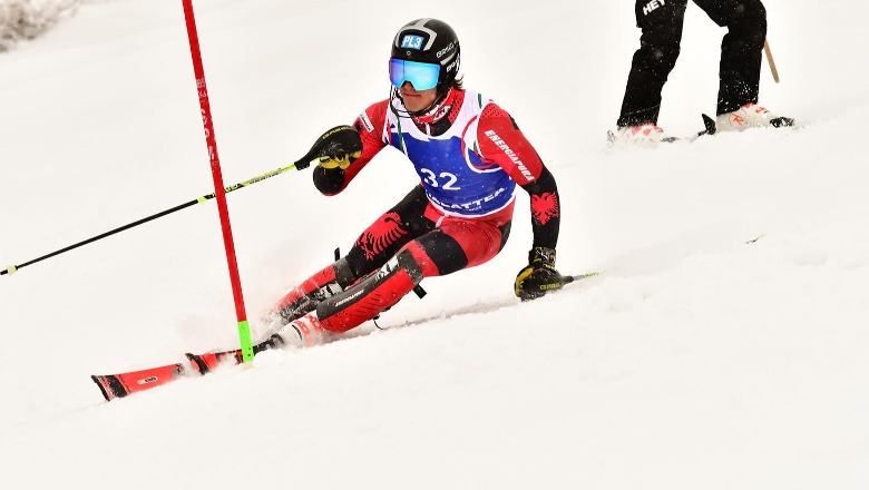 Vijon shkëlqimi i Denni Xhepës, skiatori shqiptar kampion Ballkani edhe në 'Sllallom'