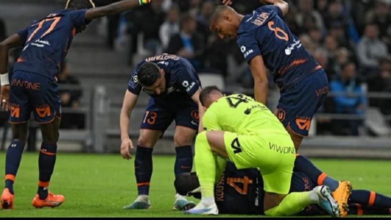 Panik në ndeshjen Marseille-Montpeiller, lojtari humb ndjenjat në minutën e 17-të