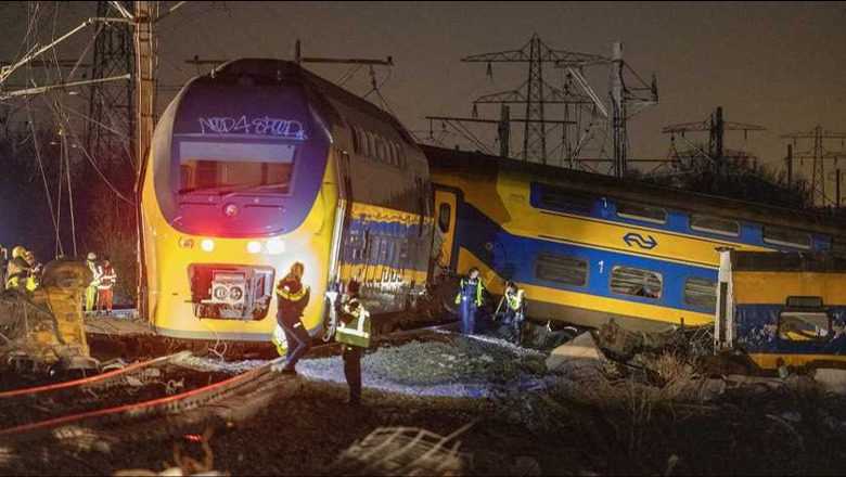 VIDEO/ Holandë, treni me 50 pasagjerë del nga shinat dhe shpërthen në flakë! Një i vdekur dhe 30 të plagosur, disa në gjendje të rëndë