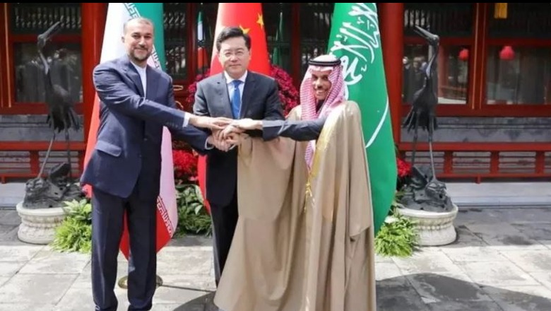 Pas 7 vitesh, dy shtetet rivale, Irani dhe Arabia Saudite, mbajnë bisedime zyrtare në Kinë! 1 muaj më parë, rivendosen marrëdhëniet diplomatike