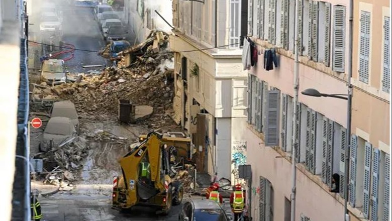 Shemben disa apartamente në Marsejë të Francës! Plagosen 5 persona, 10 të tjerë të mbetur nën rrënoja