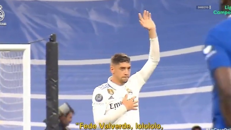 VIDEO/ Valverde kërkon falje, tifozët brohorasin emrin e tij në 'Bernabeu'
